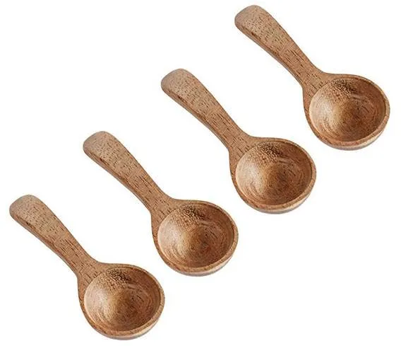 Muubs Saltsked 4 st, natur - Teak